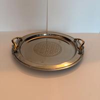 Vassoio rotondo cm. 31 Inoxpran vintage