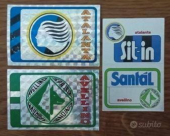 figurine Panini scudetto Atalanta Avellino 1985/86