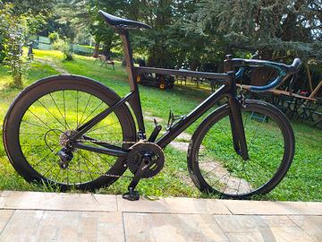 bici da corsa triathlon misura M