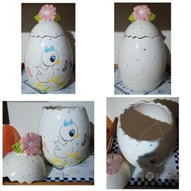 Portabiscotti in ceramica