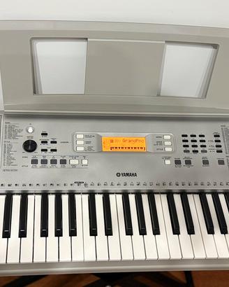 Tastiera Yamaha YPT 360 compreso supporto e panca