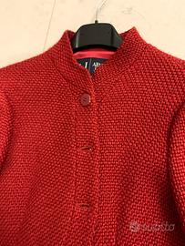 ARMANI JEANS giacca rossa donna