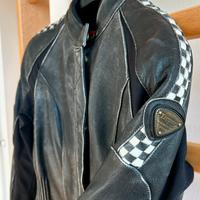 Giacca pelle moto donna Triumph
