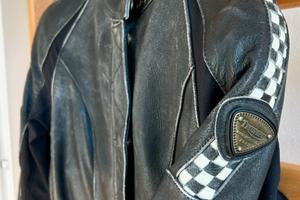 Giacca pelle moto donna Triumph