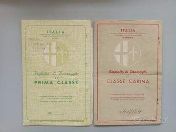 Biglietti transatlantici Italia navigazione