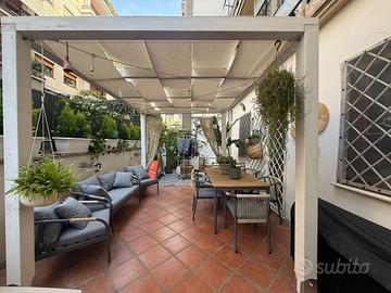 Gazebo in legno 2x3 m bianco – 650€