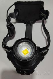 torcia da testa led zoomabile