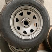 Cerchi Alcar 16”+gomme per Jeep Wrangler (TJ) 2002