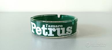 Posacenere pubblicitario Amaro Petrus vintage
