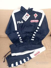 Tuta Fiorentina 1997 1998 Fila Nintendo nuova