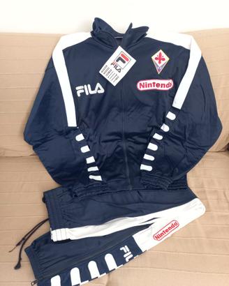 Tuta Fiorentina 1997 1998 Fila Nintendo nuova