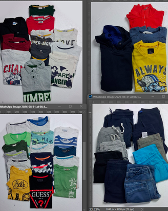 Abbigliamento bambino 88 pezzi da 8 9 10 11 anni