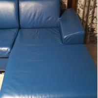 Divano Blue con Penisola trasformabile in letto.