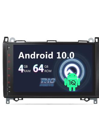 RADIO GPS ANDROID 14 PER MERCEDES CLASSE A B VITO 