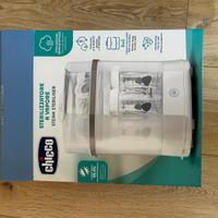 STERILIZZATORE A VAPORE + SCALDABIBERON CHICCO