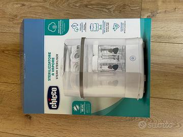 STERILIZZATORE A VAPORE + SCALDABIBERON CHICCO