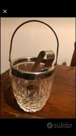 Secchiello per ghiaccio con pinza