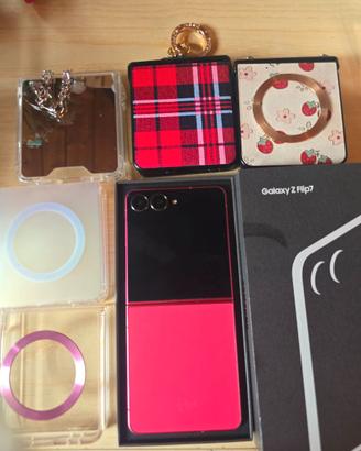 Samsung Z Flip 7  Rosa Corallo 12GB 256GB + covers