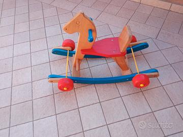 Cavallino di legno, Box Chicco, vasino e riduttore