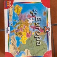 Puzzle Clementoni Sapientino Europa vintage