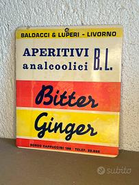 Cartonato pubblicitario Vintage Baldacci & Luperi