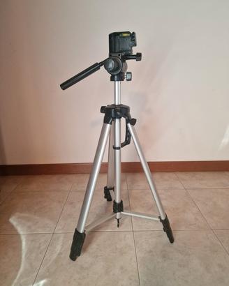 Trepiedi fotografico leggero in alluminio