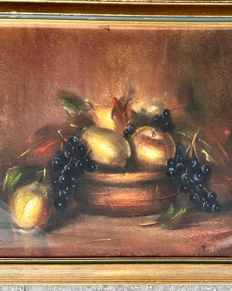 Paolo Cavalieri - pastello su carta - natura morta