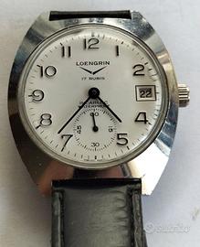 Orologio uomo Loengrin swiss made unitas logo FS