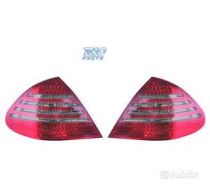 FANALI MERCEDES CLASSE E W211 02-06 LED FUMÈ ROSSO