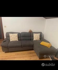 Divano letto con penisola