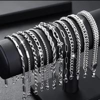 Set 10 Braccialetti Uomo/Donna – Acciaio 