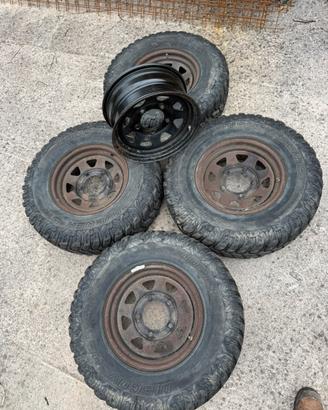 Gomme e cerchi per defender