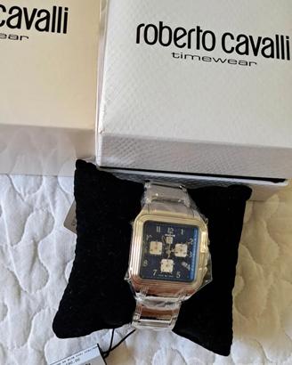 Orologio uomo Roberto Cavalli  Venom CHR SS Blue