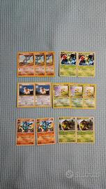14 carte Pokemon (doppioni)