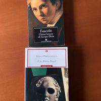 2 libri Foscolo e Pirandello