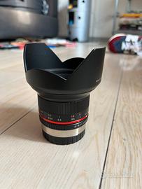 Samyang 12mm f/2 per Fuji X