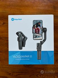 Gimbal Feiyu Tech VLOG pocket 2 per smartphone