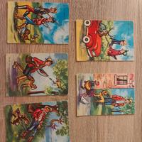 Cartoline illustrate tema Caccia vintage 