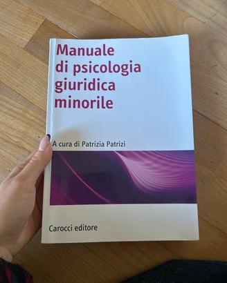Manuale di psicologia giuridica minorile