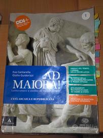 libro di latino "ad maiora" 