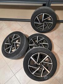 Cerchi in lega R16 con gomme estive Bridgestone