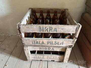 Casse in legno birra vintage