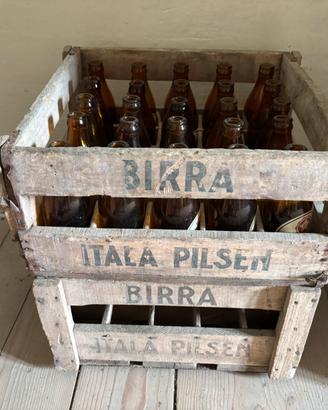 Casse in legno birra vintage