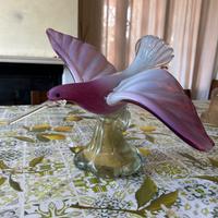 Uccello in vetro di Murano Seagull