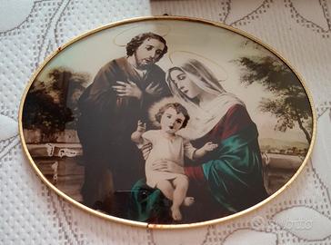 Quadro antico sacra famiglia 