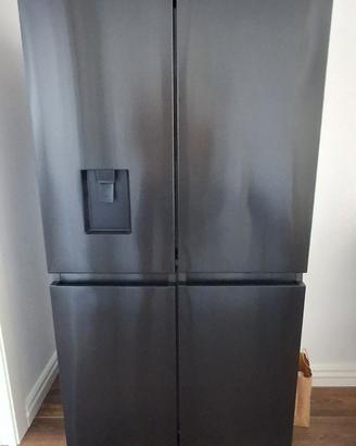 Frigorifero Hisense 4 porte black-inox