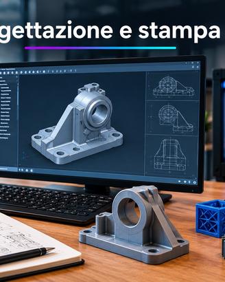 Progettazione e stampa 3D personalizzata