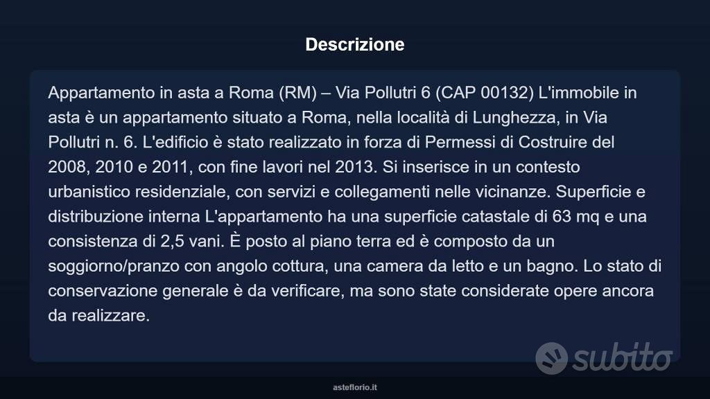 Appartamento – RM - Vista 3