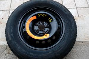 RUOTINO 16 ORIGINALE JEEP COD:1408