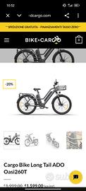 cargo bike long  prezzo trattabile 